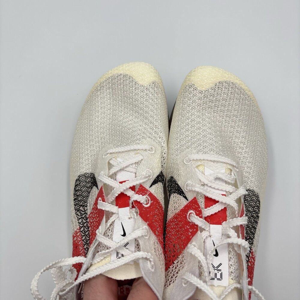 Mens Size 7.5 Read Nike Air Zoom Victory EK Eliud Kipchoge FJ0668-100 Red White - Picture 6 of 10